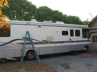 Hole in Motorhome