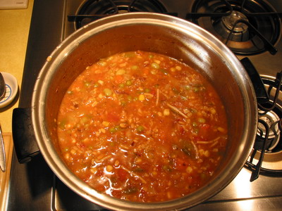 Veggie Beef Soup!