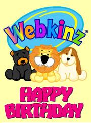 webkinz birthday