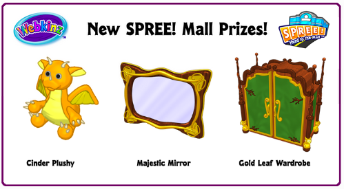 RETIRED 2014 Webkinz Prize from SPREE Dragon Queen Robe Mall 