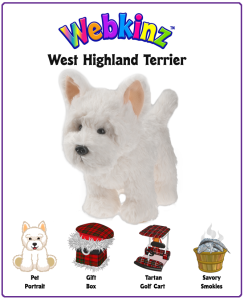 webkinz signature west highland terrier