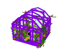 Purple-Flowery-Greenhouse