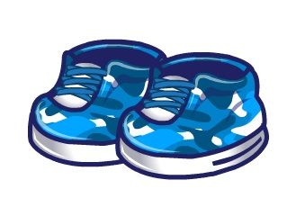 Blue-Camo-Sneakers