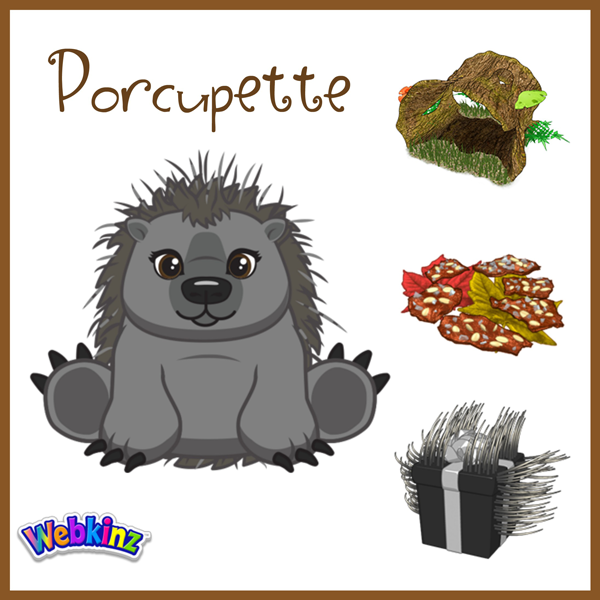 webkinz porcupine